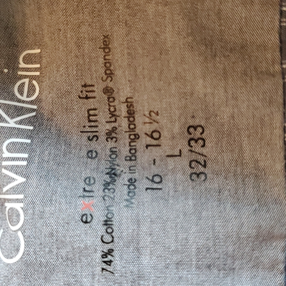 Calvin Klein extreme Slim fit casual button down shirt - Picture 4 of 5